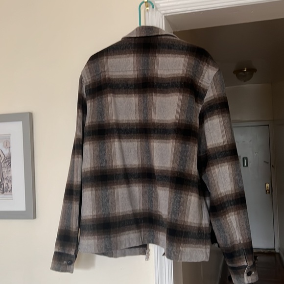 All Saints wool Harrington jacket - Picture 3 of 3